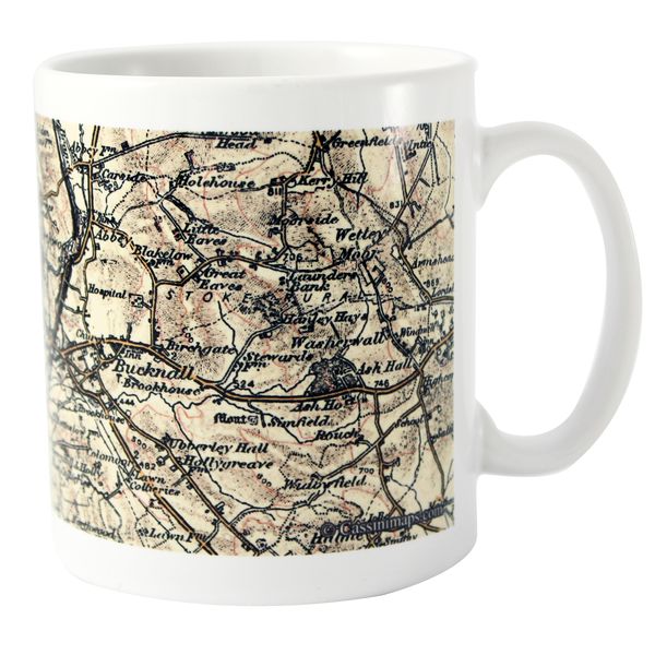 (image for) Personalised 1896 - 1904 Revised New Map Mug - Click Image to Close