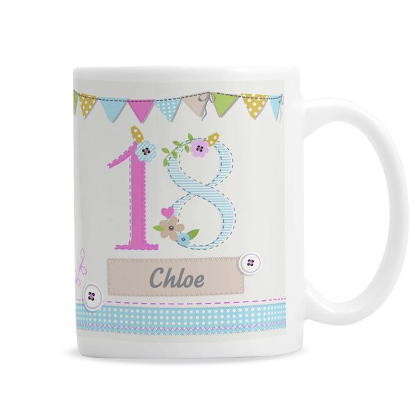 (image for) Personalised Birthday Craft Mug - Click Image to Close