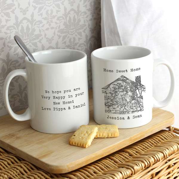 (image for) Personalised 1805 - 1874 Old Series Map Home Mug