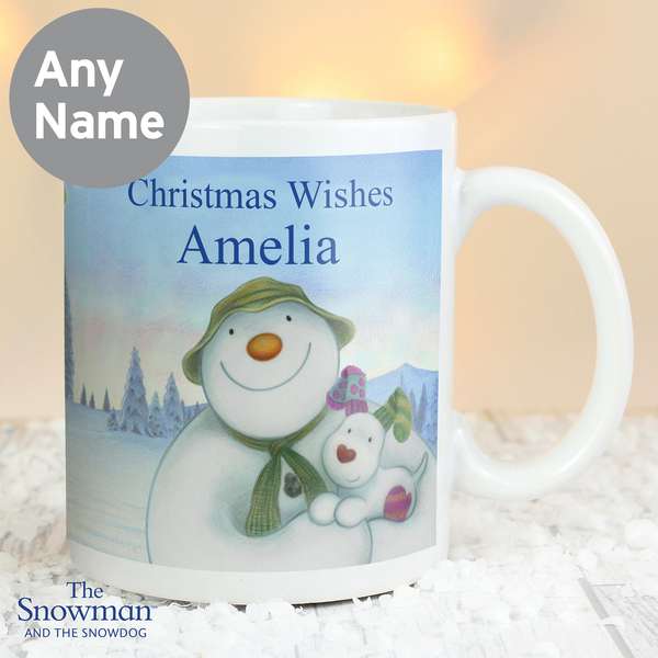 (image for) Personalised The Snowman and the Snowdog Mug - Click Image to Close
