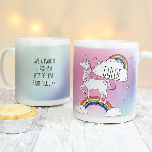Modal Additional Images for Personalised Unicorn Mug