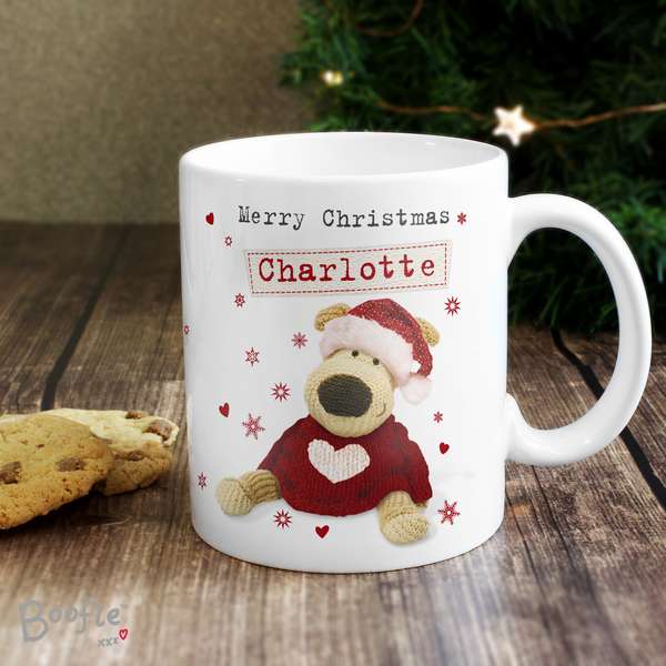 Modal Additional Images for Personalised Boofle Christmas Love Mug