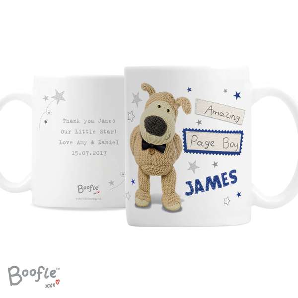 (image for) Personalised Boofle Male Wedding Mug - Click Image to Close