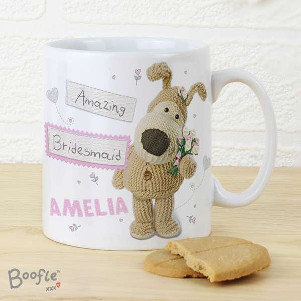 (image for) Personalised Boofle Female Wedding Mug - Click Image to Close