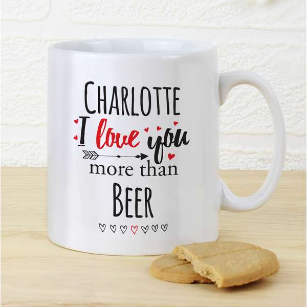 (image for) Personalised I Love You More Than... Mug - Click Image to Close