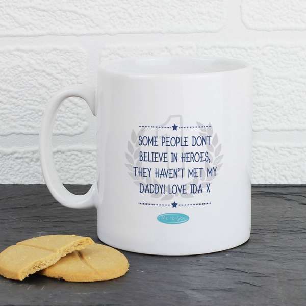 (image for) Personalised Me To You Super Dad Mug - Click Image to Close