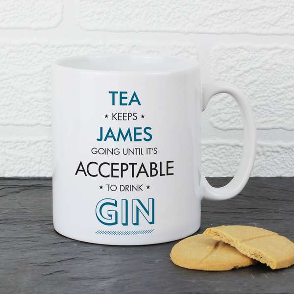(image for) Personalised Acceptable To Drink Mug - Click Image to Close