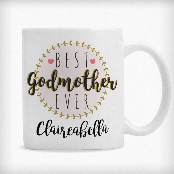 (image for) Personalised 'Best Godmother' Mug - Click Image to Close
