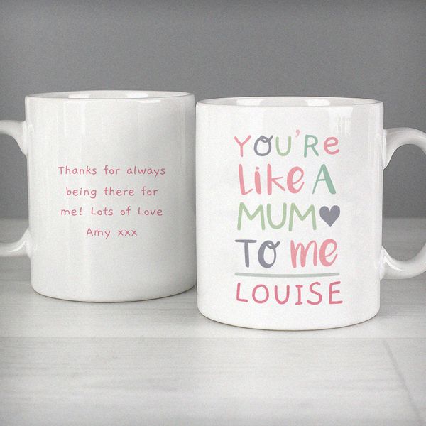 Modal Additional Images for Personalised 'You're Like a Mum to Me' Mug