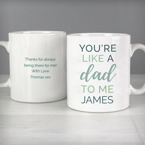 (image for) Personalised 'You're Like a Dad to Me' Mug - Click Image to Close