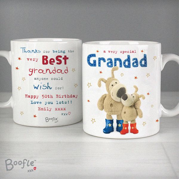 Modal Additional Images for Personalised Boofle Special Grandad Mug
