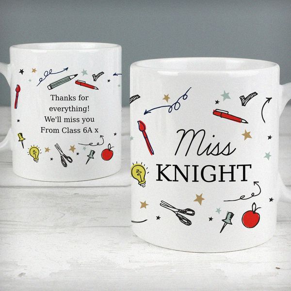 Modal Additional Images for Personalised School Teachers Mug