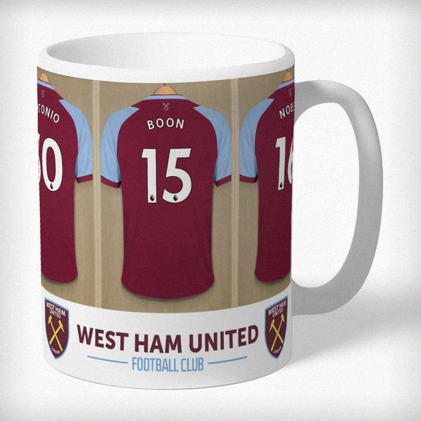 (image for) West Ham United FC Dressing Room Mug - Click Image to Close