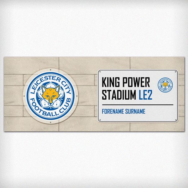 (image for) Leicester City FC Street Sign Mug - Click Image to Close
