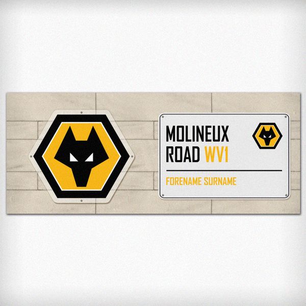 (image for) Wolves Street Sign Mug - Click Image to Close