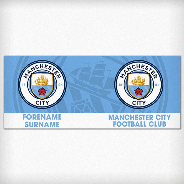 (image for) Manchester City FC Bold Crest Mug - Click Image to Close