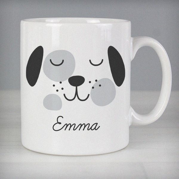 (image for) Personalised Cute Dog Face Mug - Click Image to Close