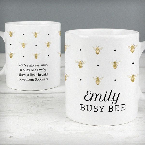 (image for) Personalised Queen Bee Mug - Click Image to Close