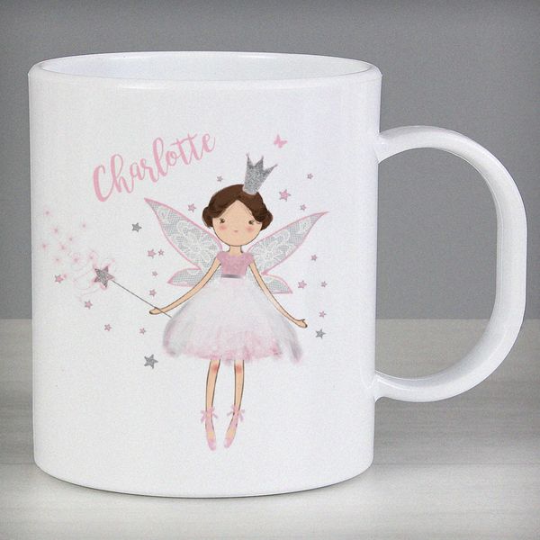 (image for) Personalised Fairy Princess Plastic Mug - Click Image to Close