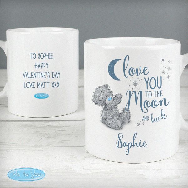 (image for) Personalised Me to You 'Love You to the Moon and Back' Mug - Click Image to Close