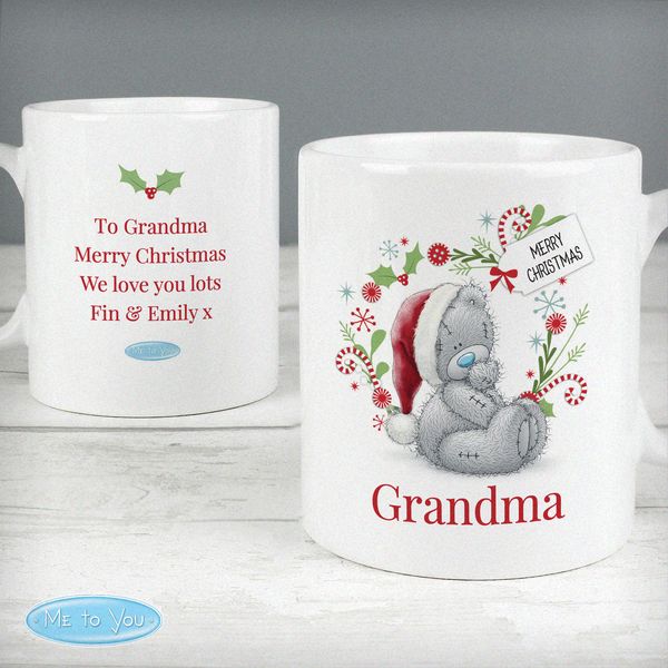 Modal Additional Images for Personalised Me to You Christmas Mug