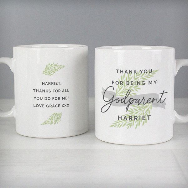 Modal Additional Images for Personalised Godparent Mug