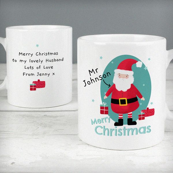 (image for) Personalised Mr Claus Mug - Click Image to Close