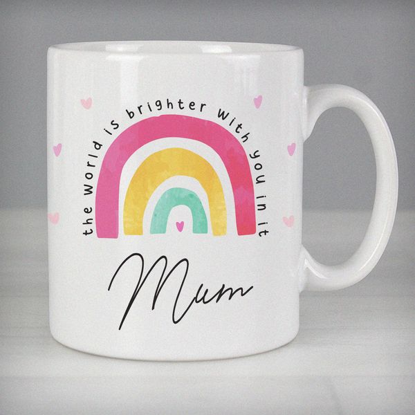(image for) Personalised You Make The World Brighter Mug - Click Image to Close