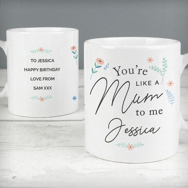 Modal Additional Images for Personalised You're Like A Mum To Me Mug