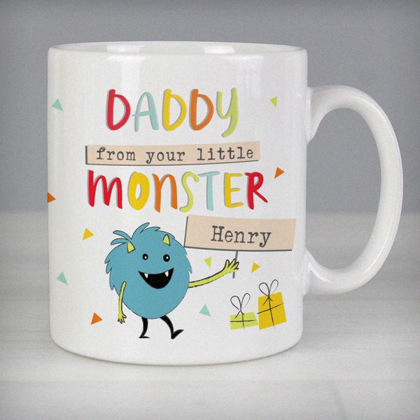 (image for) Personalised Little Monster Mug - Click Image to Close