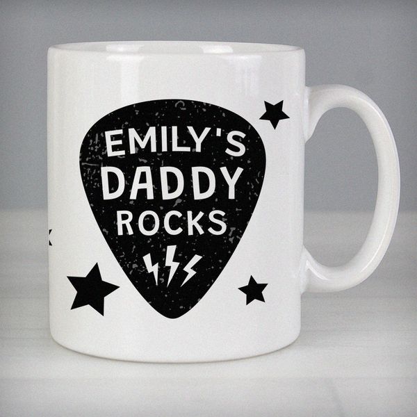 (image for) Personalised Daddy Rocks Mug - Click Image to Close