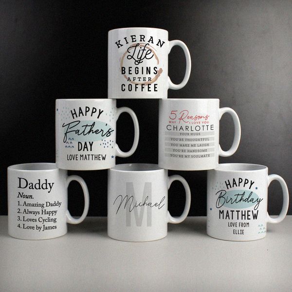 (image for) Personalised Father's Day Mug - Click Image to Close