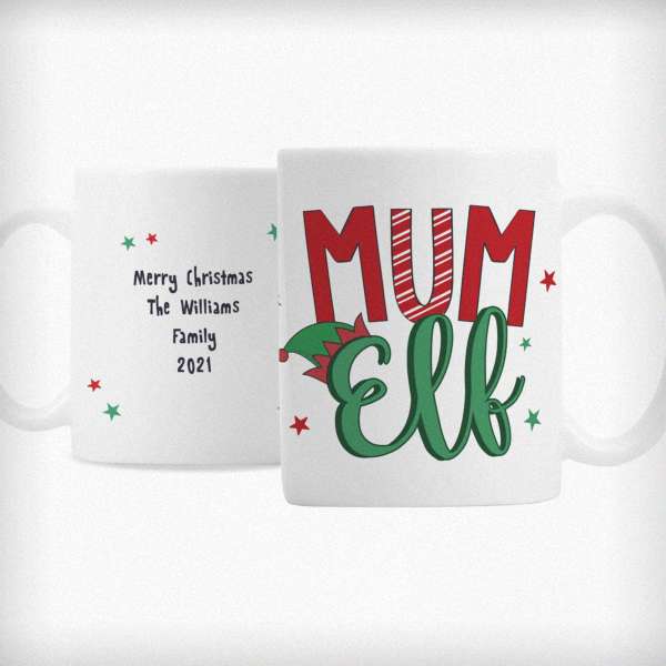 Modal Additional Images for Personalised Mum Elf Mug