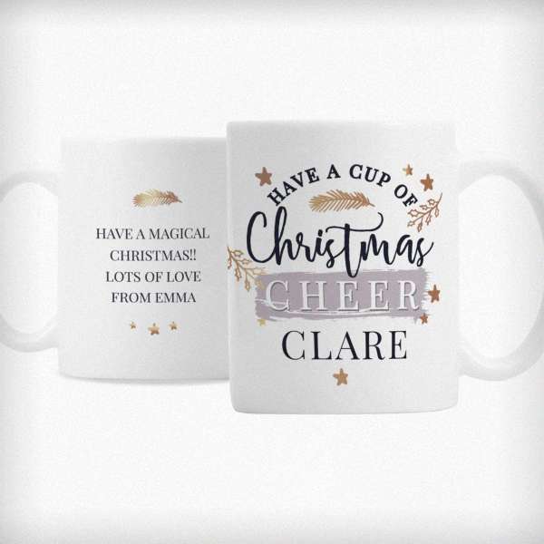 (image for) Personalised Cup of Cheer Mug - Click Image to Close