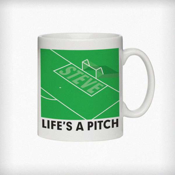 Modal Additional Images for Personalised Life's A Pitch Mug