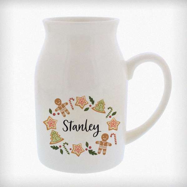 (image for) Personalised Christmas Milk Jug - Click Image to Close