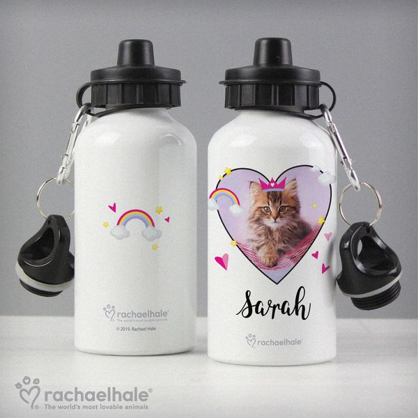 (image for) Personalised Rachael Hale Cute Cat Drinks Bottle