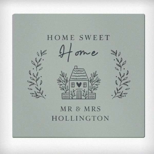Modal Additional Images for Personalised HOME Glass Chopping Board/Worktop Saver