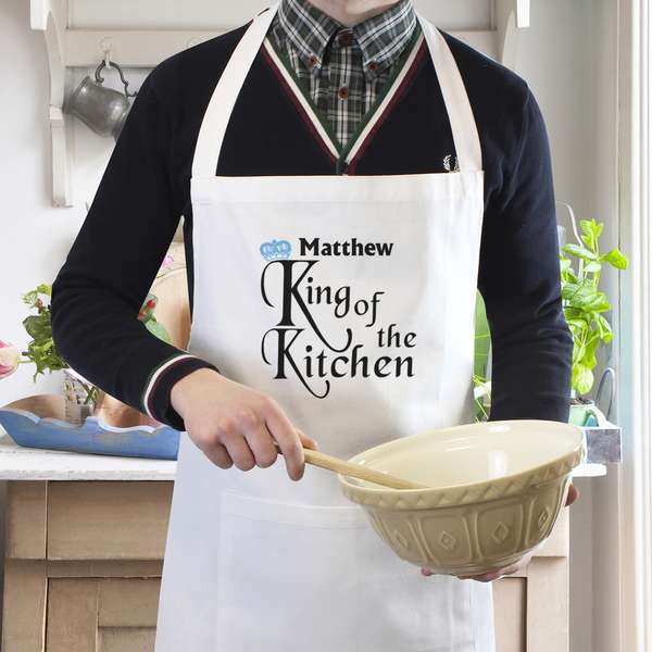 (image for) Personalised King of the Kitchen Apron