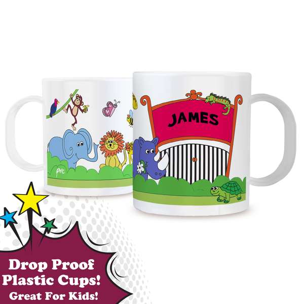 (image for) Personalised Zoo Plastic Cup - Click Image to Close