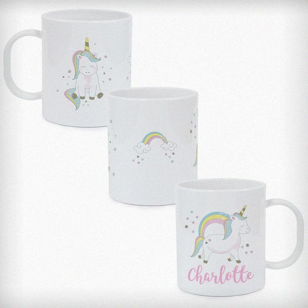 Modal Additional Images for Personalised Baby Unicorn Plastic Mug
