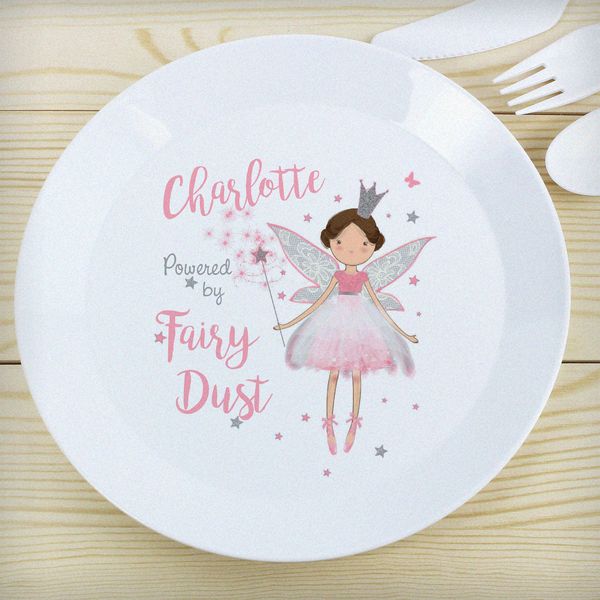 Modal Additional Images for Personalised Fairy Princess Plastic Plate