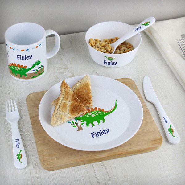 Modal Additional Images for Personalised Dinosaur Plastic Bowl