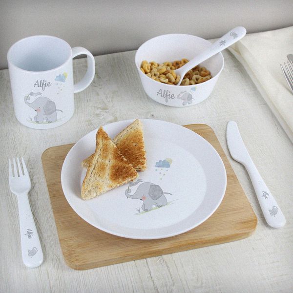 Modal Additional Images for Personalised Hessian Elephant Plastic Bowl
