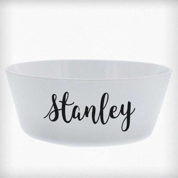 Modal Additional Images for Personalised Name Plastic Cat Bowl