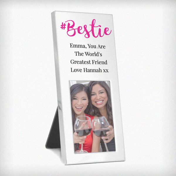 (image for) Personalised #Bestie 2x3 Photo Frame - Click Image to Close