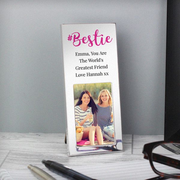 (image for) Personalised #Bestie 2x3 Photo Frame - Click Image to Close