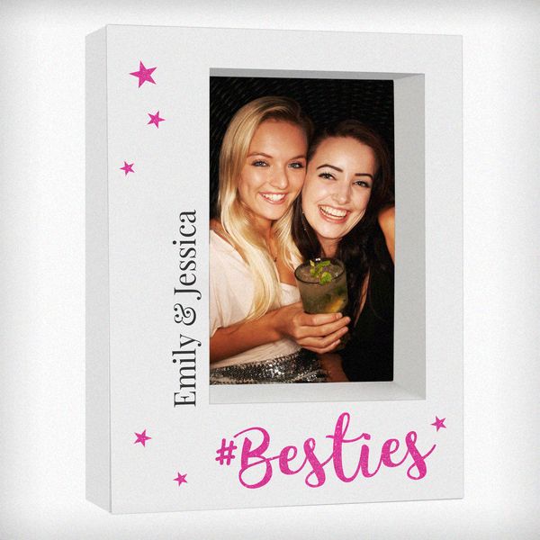 Modal Additional Images for Personalised Besties 5x7 Box Photo Frame