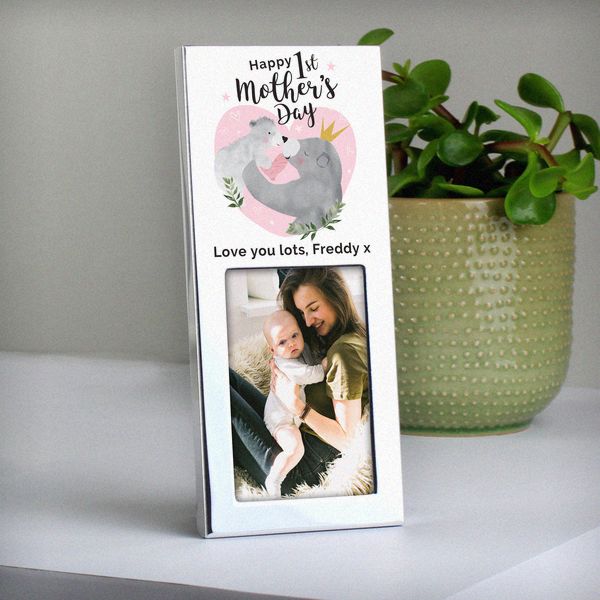 (image for) Personalised 1st Mothers Day Mama Bear 3x2 Photo Frame - Click Image to Close