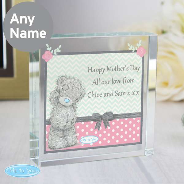 (image for) Personalised Me To You Pastel Belle Large Crystal Token - Click Image to Close